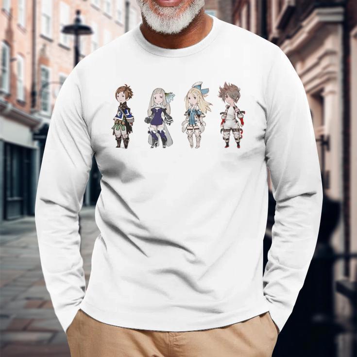 【公式】ブレイブリーセカンド：メインパーティ 長袖Tシャツ 高齢者への贈り物