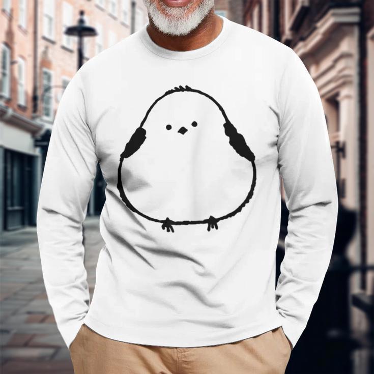 しまえなが Himaenega かわいい デザイン 長袖Tシャツ 高齢者への贈り物