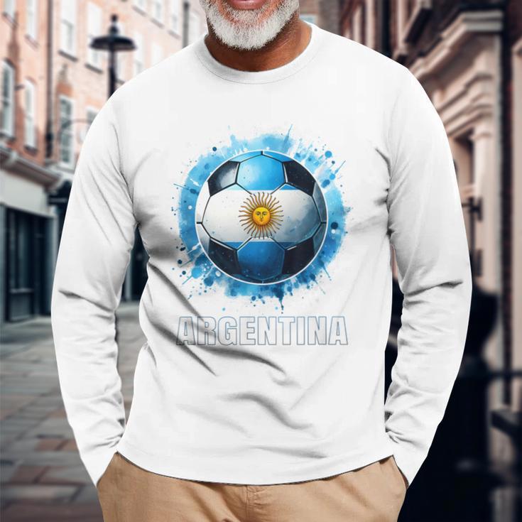 アルゼンチン ボールシャツ アルゼンチン プレーヤー ボーイズ アルゼンチン 長袖Tシャツ 高齢者への贈り物
