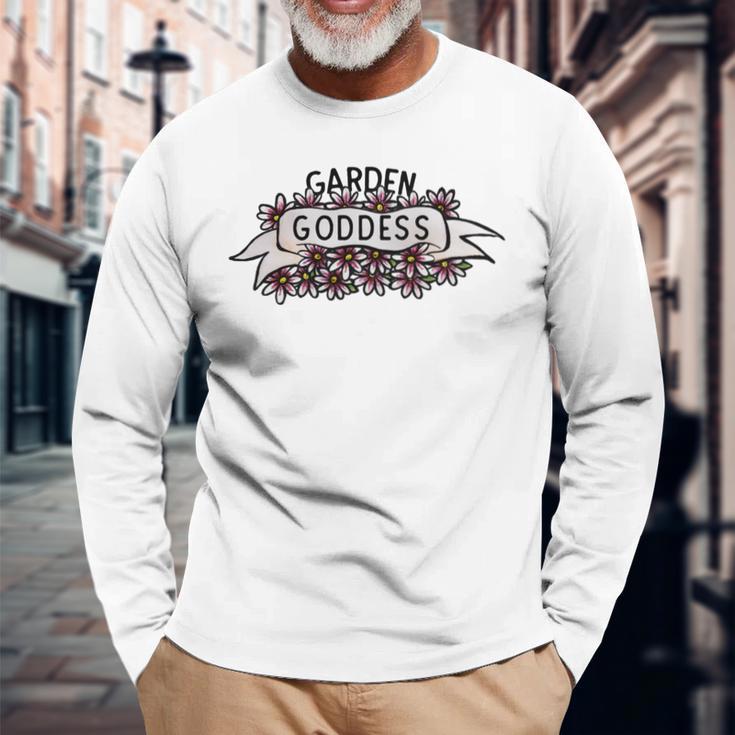 ガーデンゴッデス キュート 長袖tシャツ 長袖Tシャツ 高齢者への贈り物