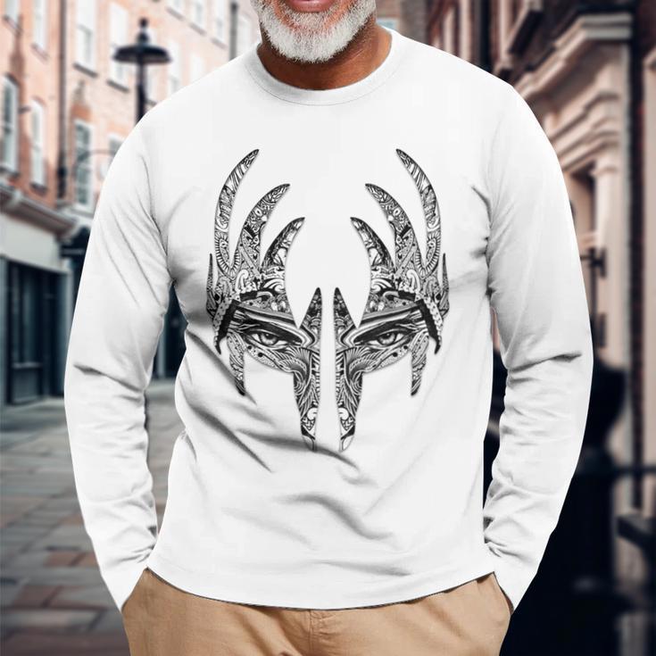キッス Kiss Tribal Demon 長袖Tシャツ 高齢者への贈り物