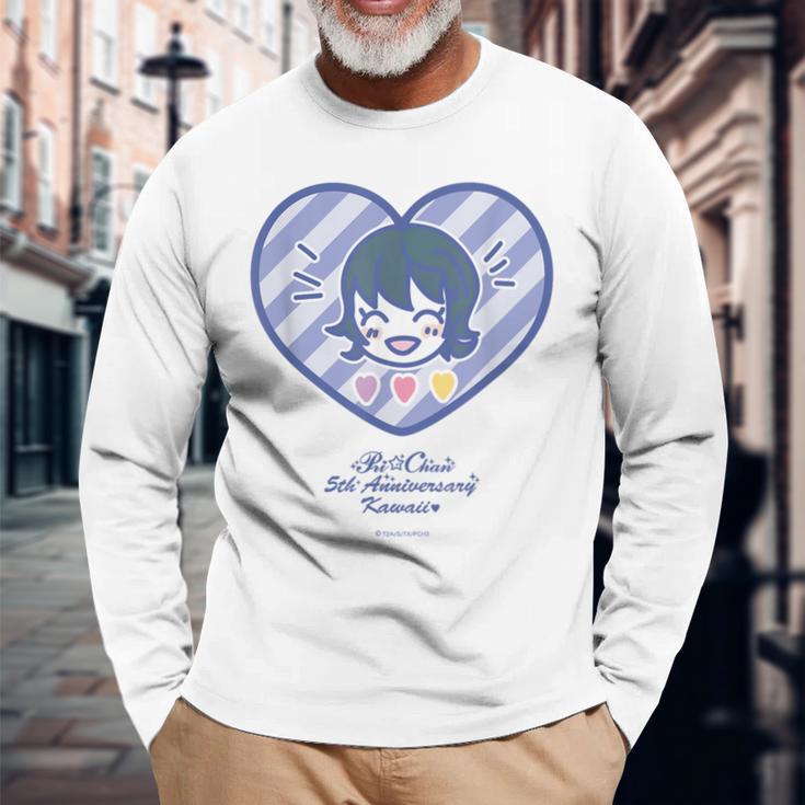 キラッとプリチャン かわいいシール すず 長袖Tシャツ 高齢者への贈り物