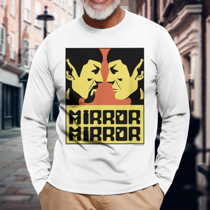 スタートレック オリジナルシリーズ ミラーミラー 長袖Tシャツ 高齢者への贈り物