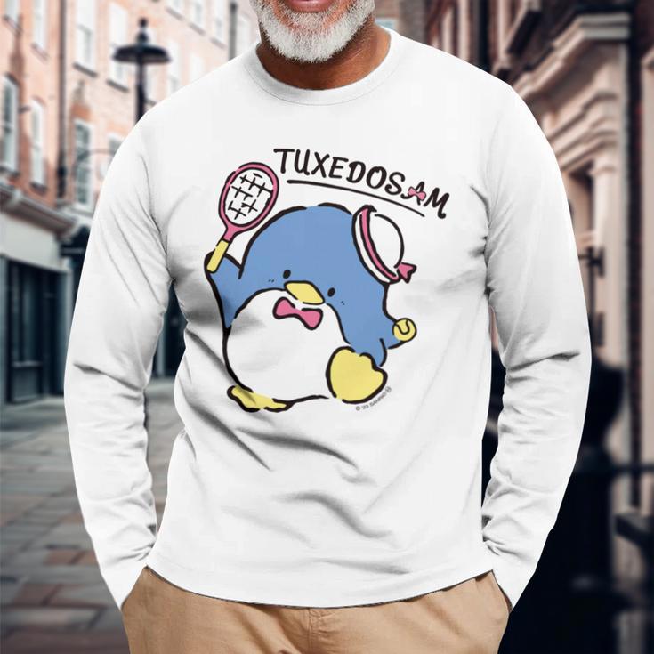 タキシードサム テニス 長袖tシャツ 長袖Tシャツ 高齢者への贈り物