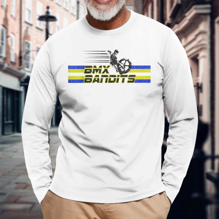 ダメージ加工 80年代 Bmx Bandits 長袖Tシャツ 高齢者への贈り物