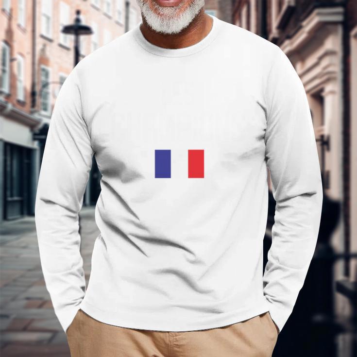 フランス 2018 サッカー 世界チャンピオン 長袖tシャツ 長袖Tシャツ 高齢者への贈り物