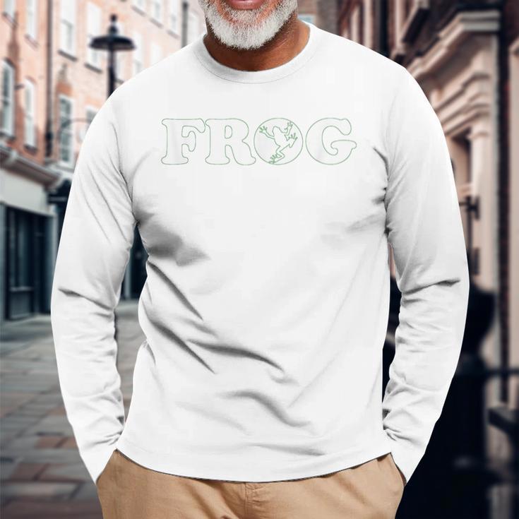 フロッグコスチュームハロウィンごっこ I'm A Frog 長袖Tシャツ 高齢者への贈り物