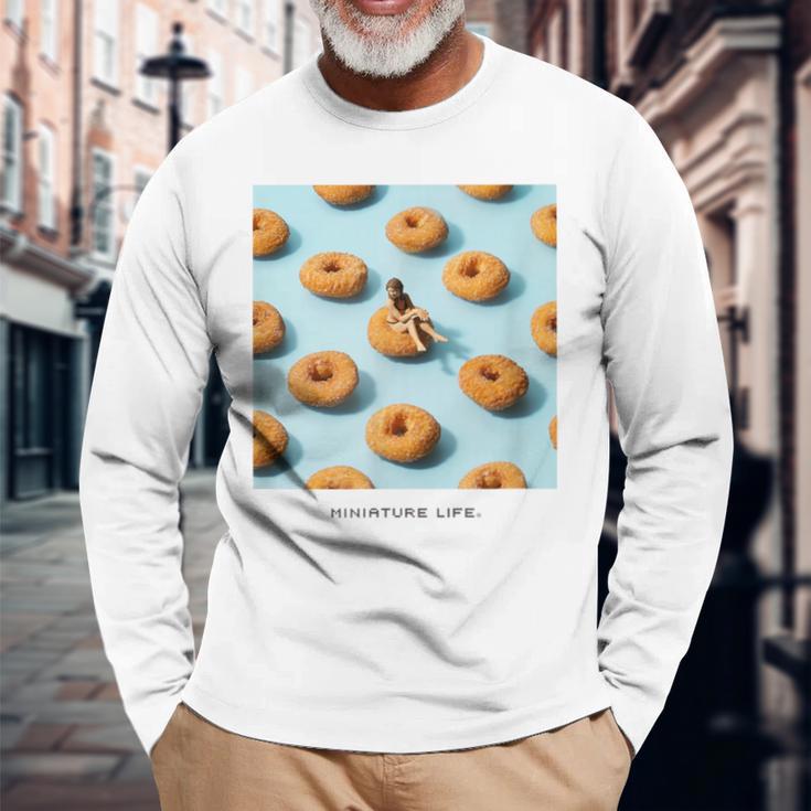 ミスドーナツ 長袖Tシャツ 高齢者への贈り物