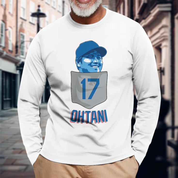 大谷翔平 ロサンゼルス 野球 ポケットtシャツ Mlbpa 長袖Tシャツ 高齢者への贈り物