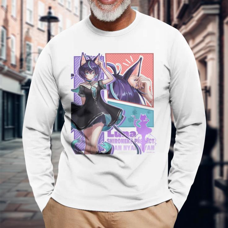 白猫プロジェクト ネコミミスト（ルナ） Comictyle 長袖Tシャツ 高齢者への贈り物