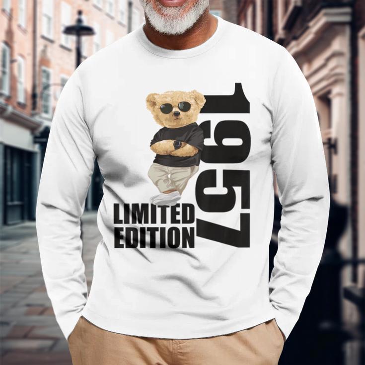 限定版 1957年 ベア・ベア 誕生日 1957年 ヴィンテージ 1957年 長袖Tシャツ 高齢者への贈り物