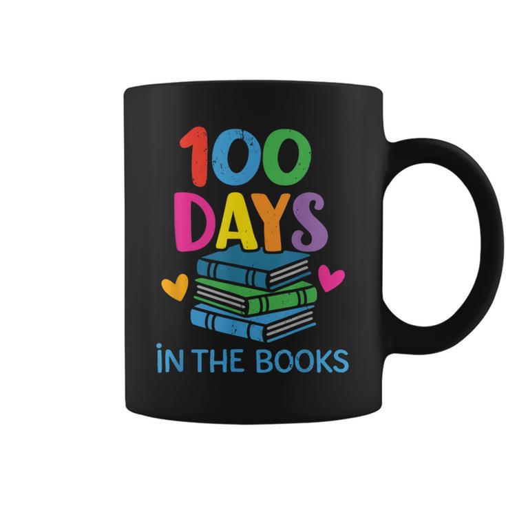 100 Days In The Books School Celebration Graphic Print Coffee Mug