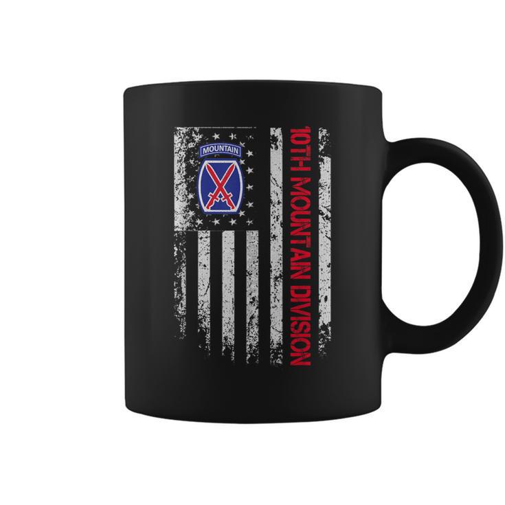 10Th Mountain Division Veteran Vintage Usa Flag Veterans Day Coffee Mug -  Thegiftio UK