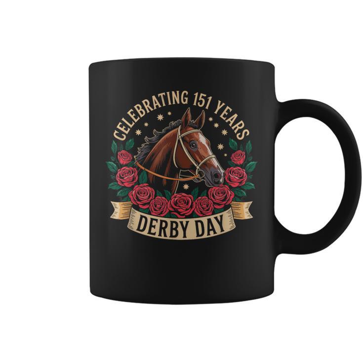 151年を祝うダービーヴィンテージ馬の日 コーヒーマグ
