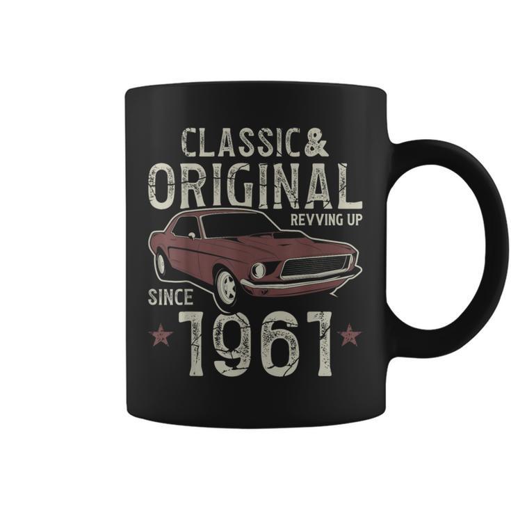 1961年生まれ クラシックカー 65歳の誕生日 コーヒーマグ