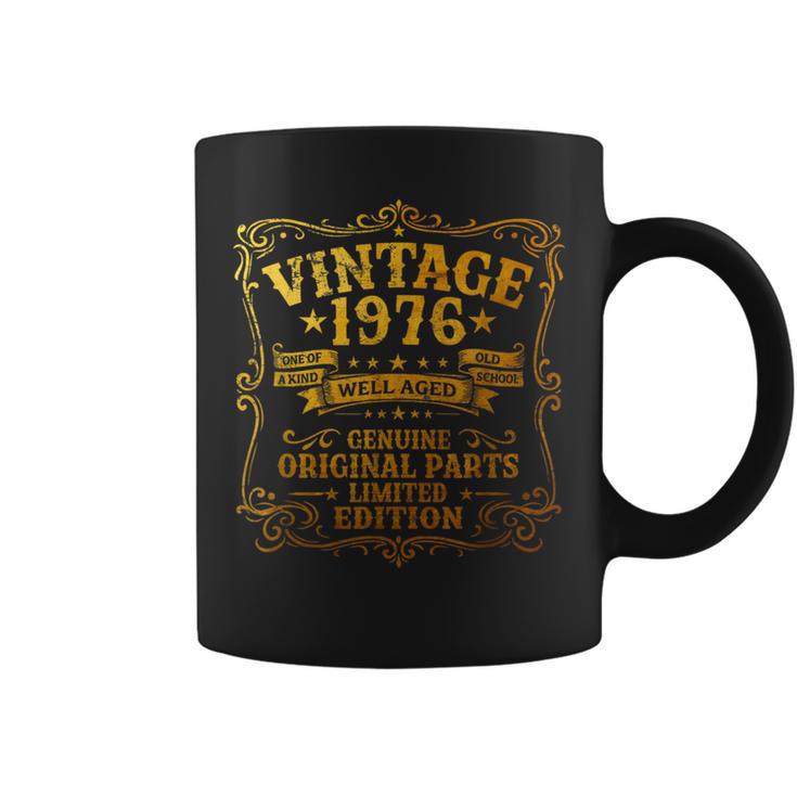 50歳 誕生日 男性女性intage 1976年1976年生まれ レトロデザインブランド コーヒーマグ