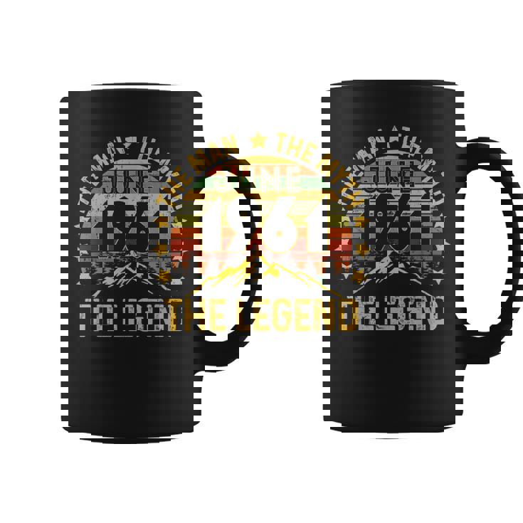 60 Years Old Birthday The Man Myth Legend 1961年6月 コーヒーマグ