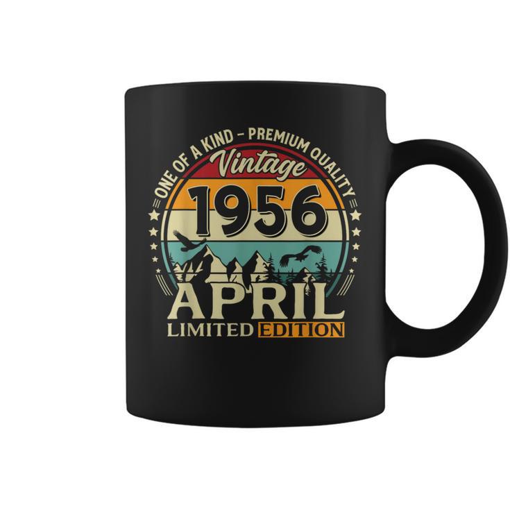 70 Cumpleaños Hombre Regalo Abril 1956 Taza de café