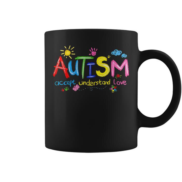 Accept Understand Love Support Autism Awareness Women Coffee Mug
