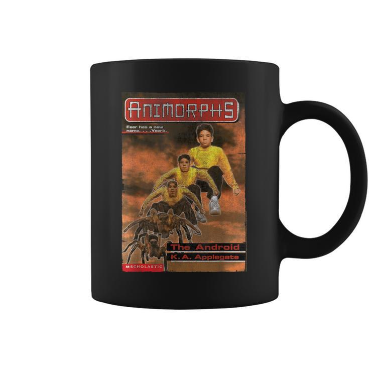 Animorphs The Android Tarantula Transformation Book Cover Graphic Print Coffee Mug