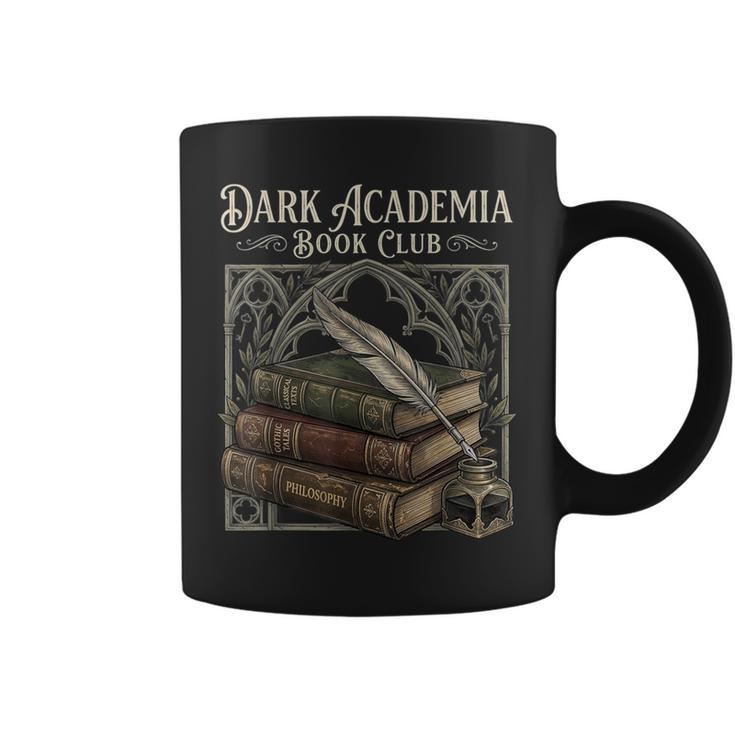 Apparel Dark Academia Book Club Aesthetic Reader Graphic Print Coffee Mug