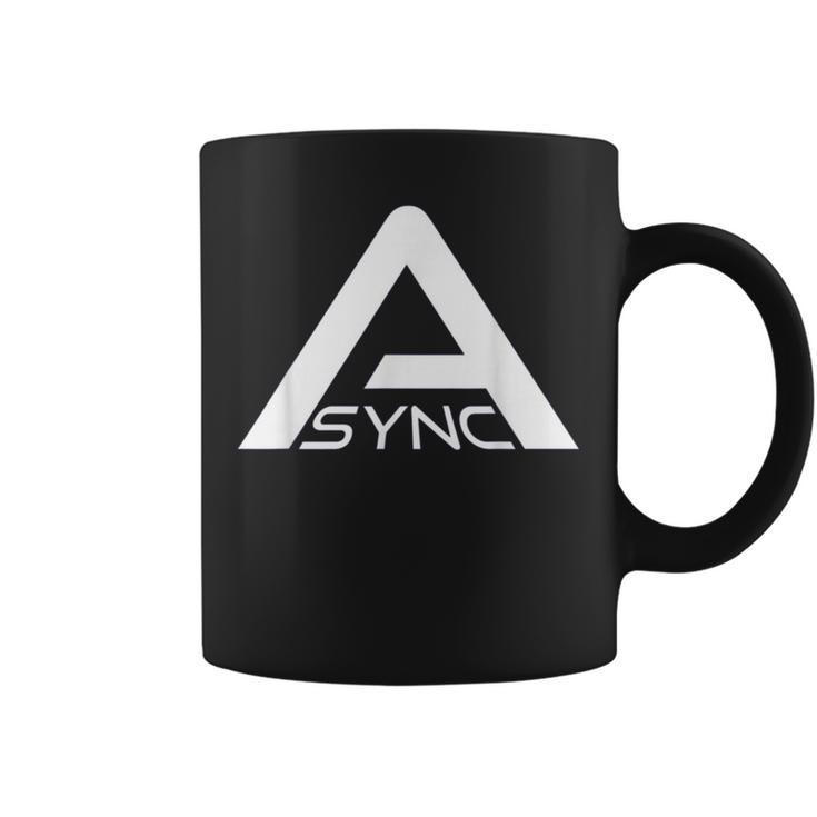 Async Backroom Pixels Research コーヒーマグ