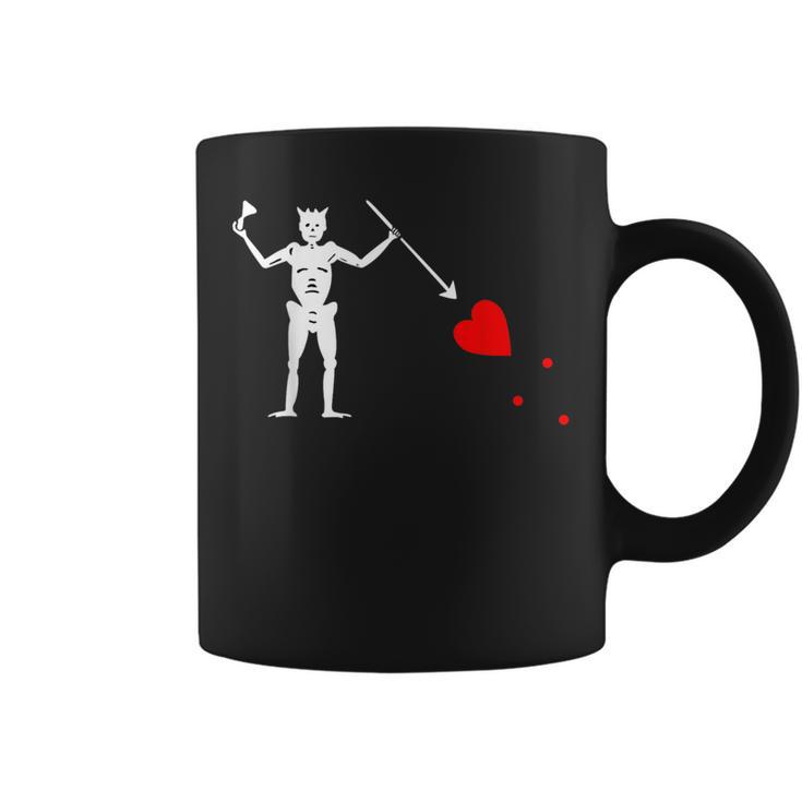 Avec Drapeau Pirate Jolly Roger De Barbe Noire Tasse