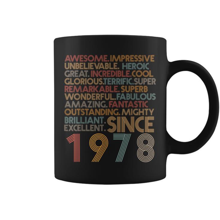 Awesomeince 1978 46Th Birthday Born In 1978 46 Years Old コーヒーマグ