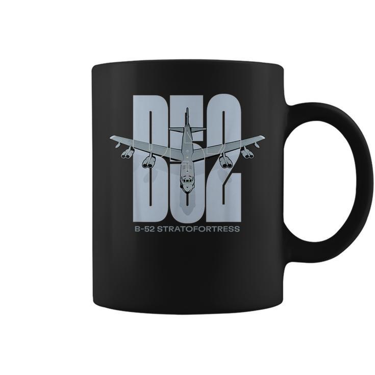 B-52Tratofortress Bomber Gráfico De Aviación Militar Taza de café