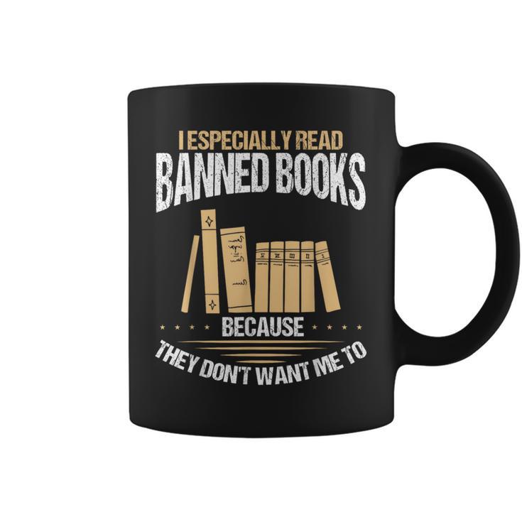 Banned Book Set Book Lover Banned Book List Librarian Graphic Print Coffee Mug