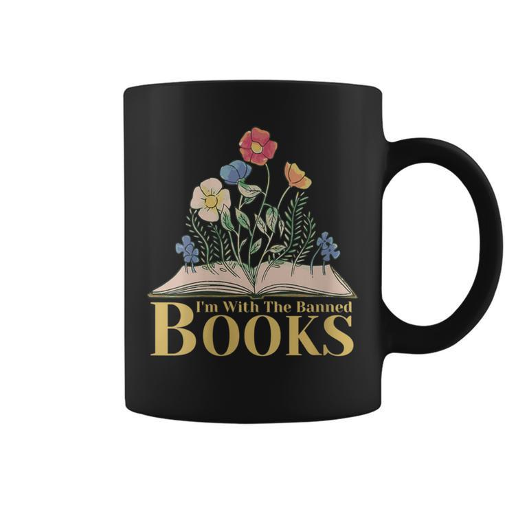 Banned Books I'm With The Banned Books Graphic Print Coffee Mug
