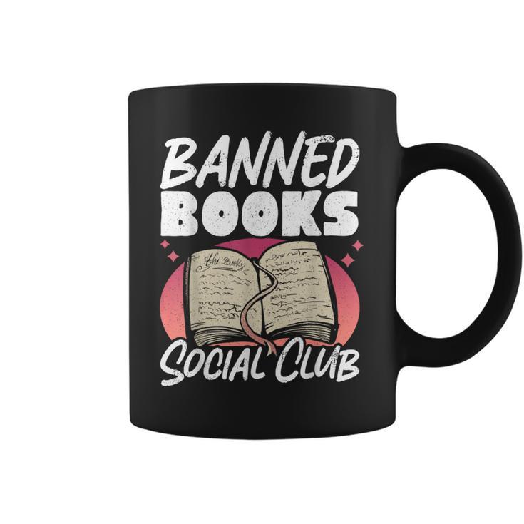 Banned Books Social Club Graphic Print Coffee Mug