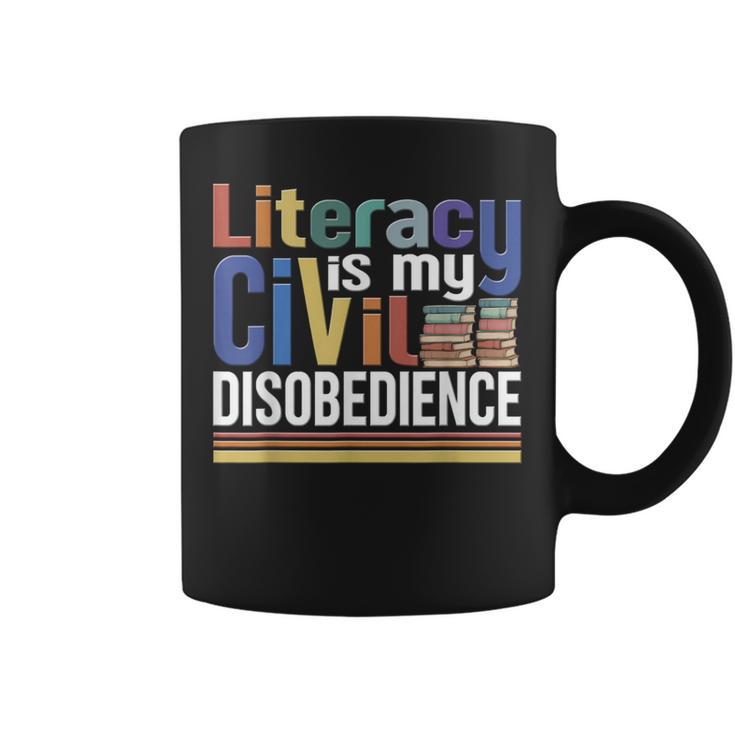Banned Books Week Read Reading Book Lover Librarian Graphic Print Coffee Mug