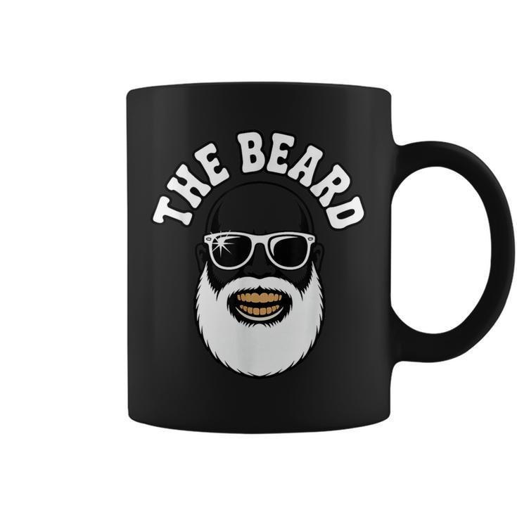 The Beard 白髭 サングラス スカル風 メンズ バーバー スタイル アイコン コーヒーマグ