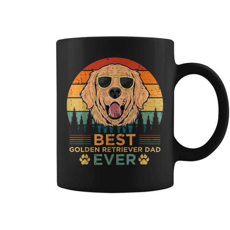 Best Golden Retriever Dad Everintage Dog Festa Del Papà Tazze