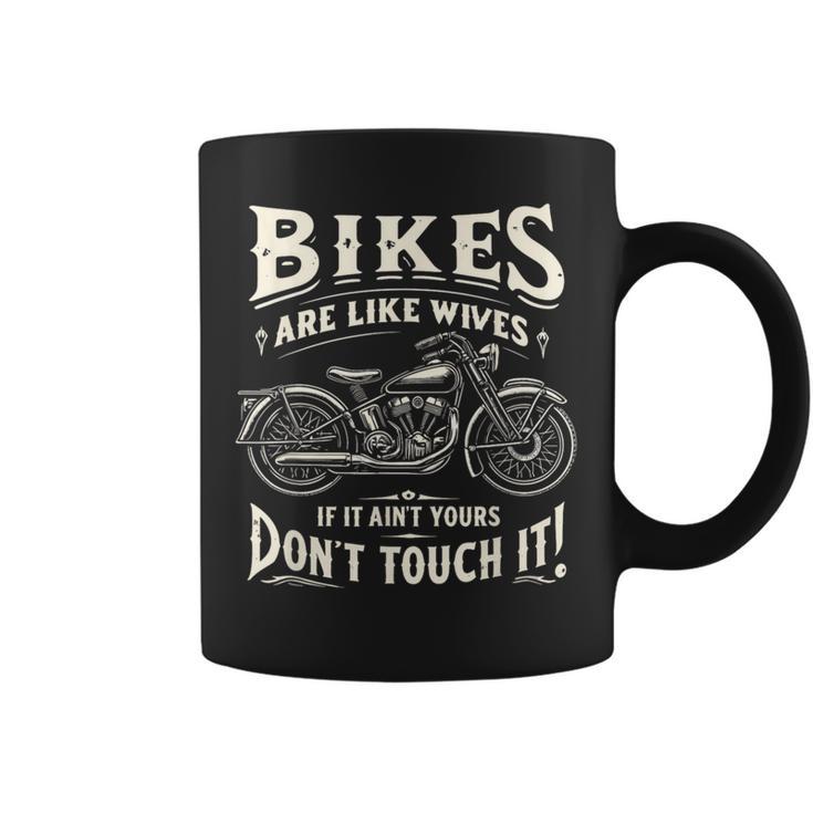 Bikes Are Like Wives 面白い オートバイ バイカー 妻 コーヒーマグ