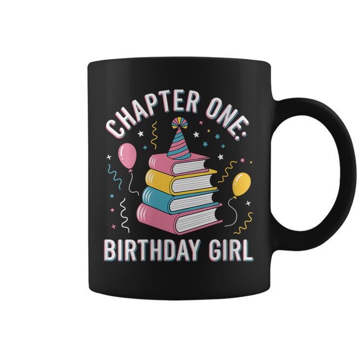 Birthday Girl Chapter One Book Themed Graphic Print Coffee Mug