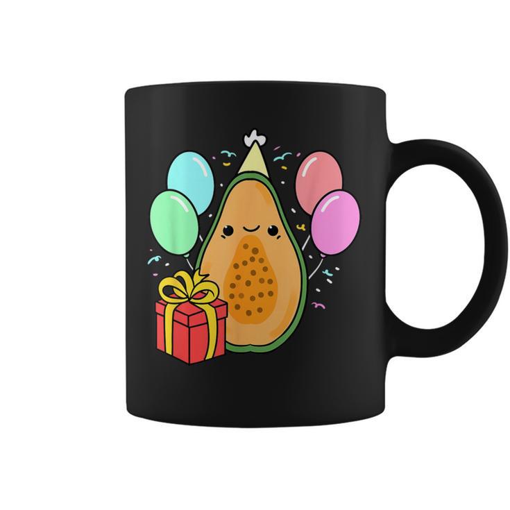 Birthday Papaya For Papaya Loverバースデーパパイヤ・フォー・パパイヤ・ラバー コーヒーマグ