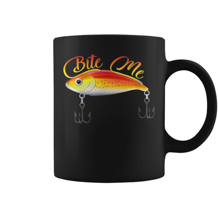 Bite Me 釣りルアー シャツ コーヒーマグ