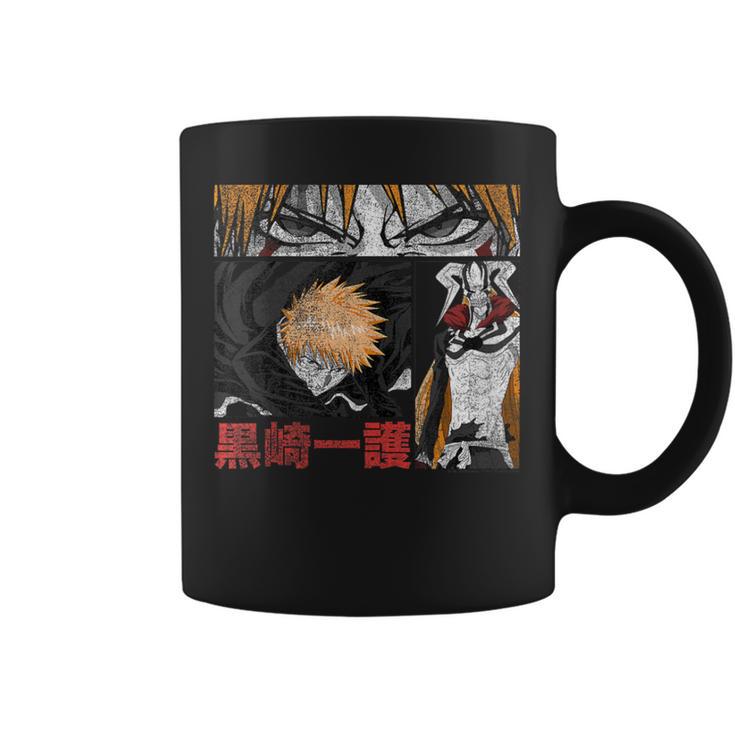 Bleach Graphic Ichigo Comic Book Style Anime Graphic Print Coffee Mug