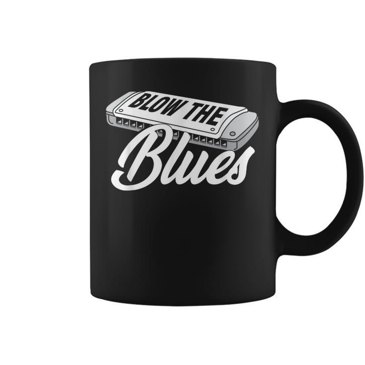 Blues Armónica Para Instrumentos Deiento Taza de café