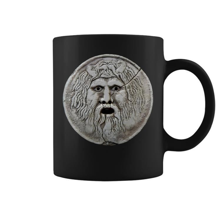 Bocca Dellaerita 真実の口 古代マスク 長袖tシャツ コーヒーマグ