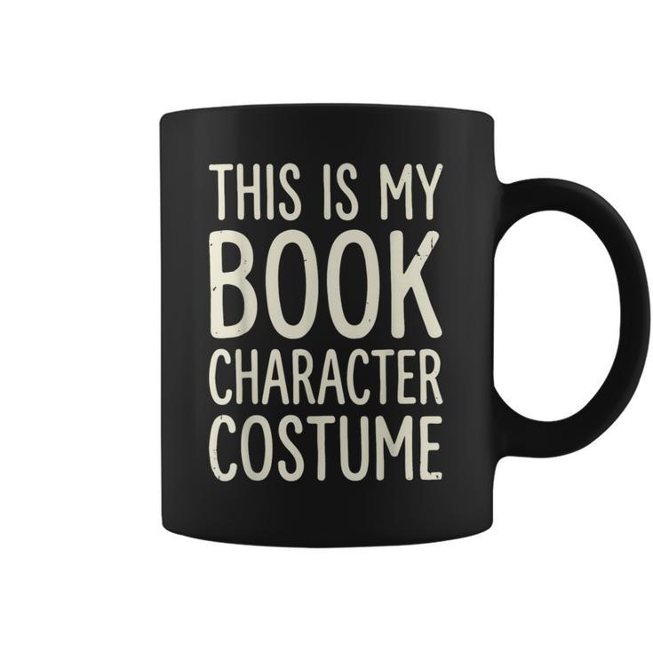 This Is My Book Character Costume Graphic Print Coffee Mug