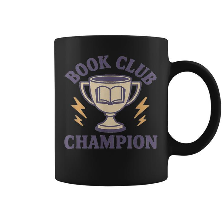 Book Club Champion Graphic Print Coffee Mug