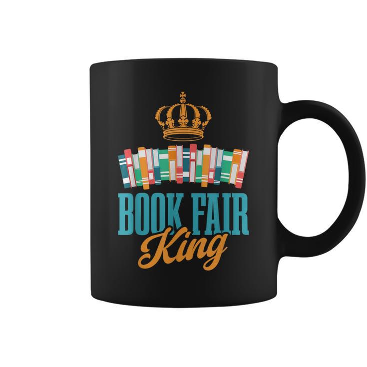 Book Fair King Graphic Print Coffee Mug
