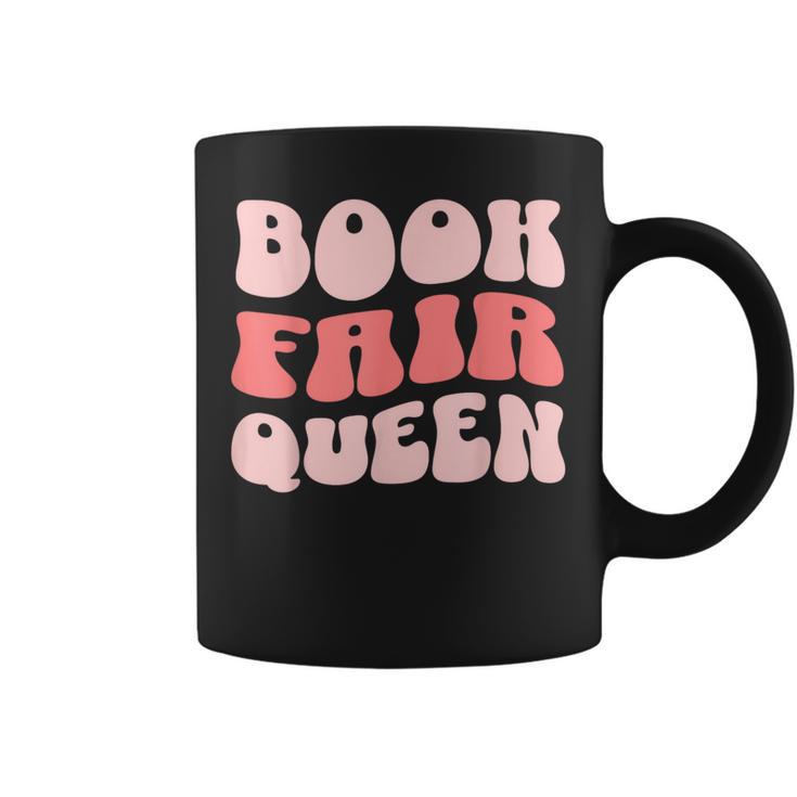 Book Fair Queen Women Library Graphic Print Coffee Mug