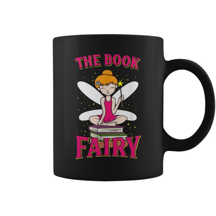 The Book Fairy Reading Teacher Librarian Men Women Graphic Print Coffee Mug