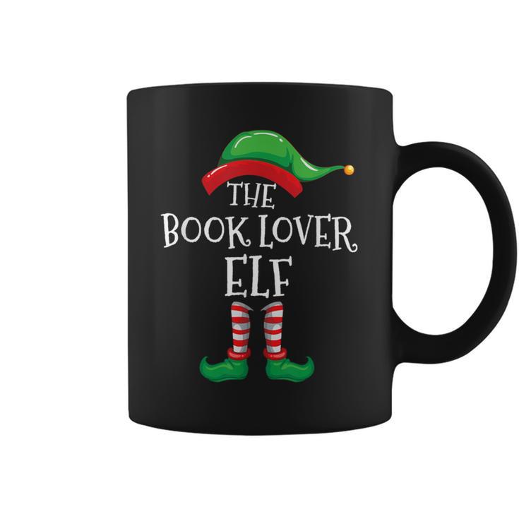 The Book Lover Elf Christmas Books Reading Lover Graphic Print Coffee Mug
