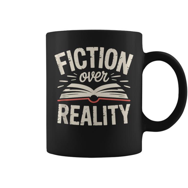 Book Nonfiction Reading Literary Apparel Fact Based Books Graphic Print Coffee Mug