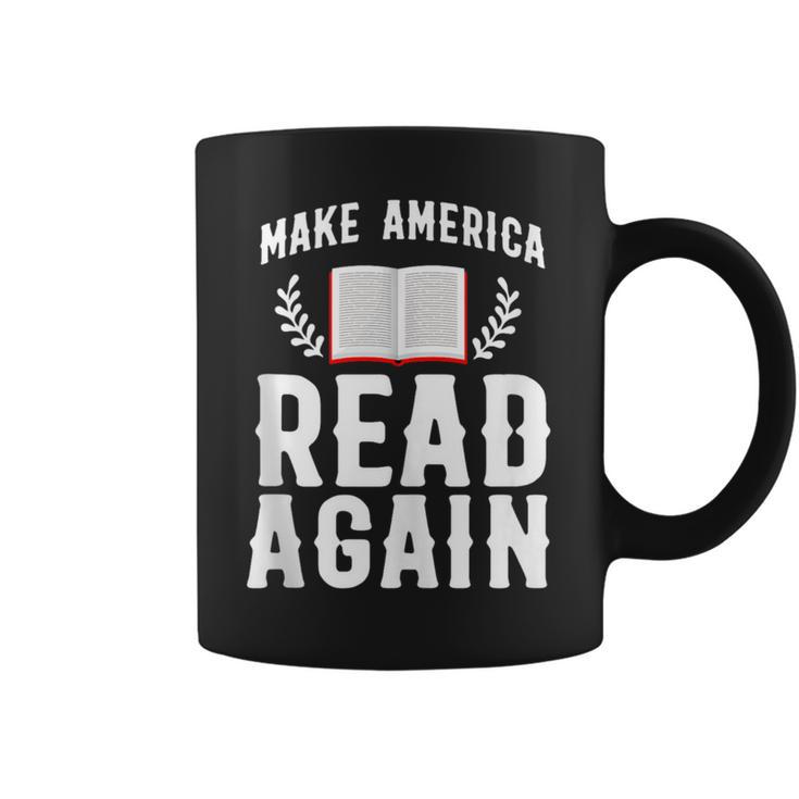 Book Reading Make America Read Again Graphic Print Coffee Mug